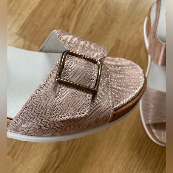 Waldläufer leather sandales abricot light weighted size 9 summer shoes - Picture 4 of 8